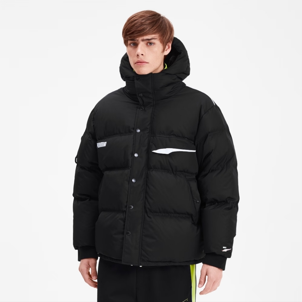 Puma X Ader Error Black Puffer Coat - image 5